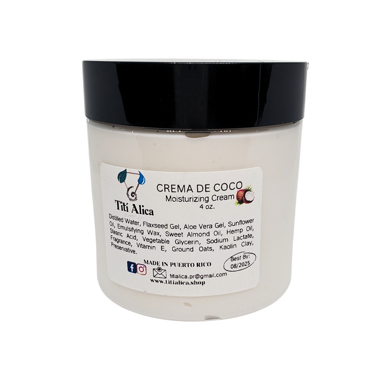 Crema de Coco Moisterizing Cream