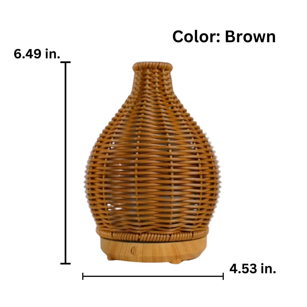 Oil Diffuser Rattan Style – Tití Alica Soaphouse