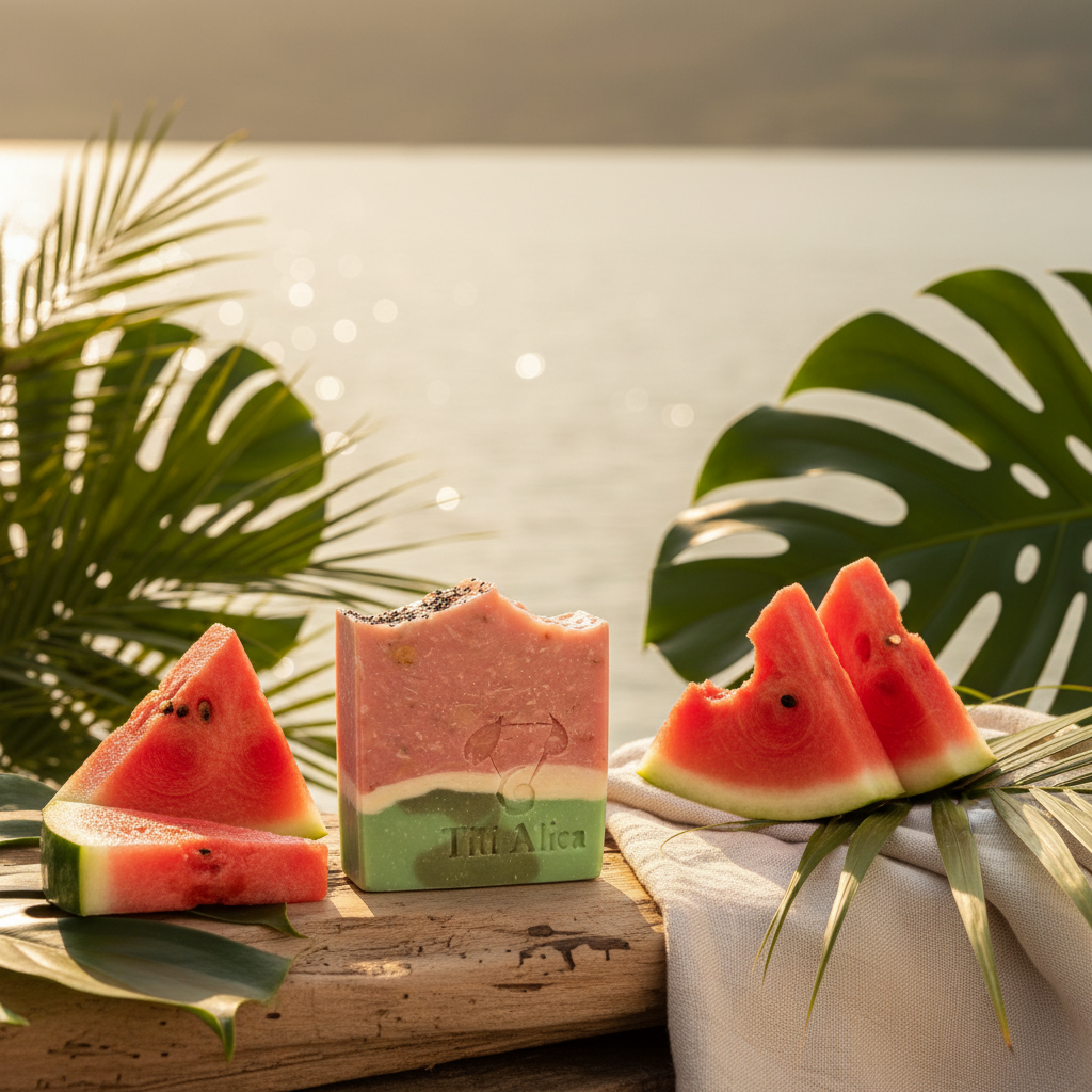 Watermelon Soap Bar