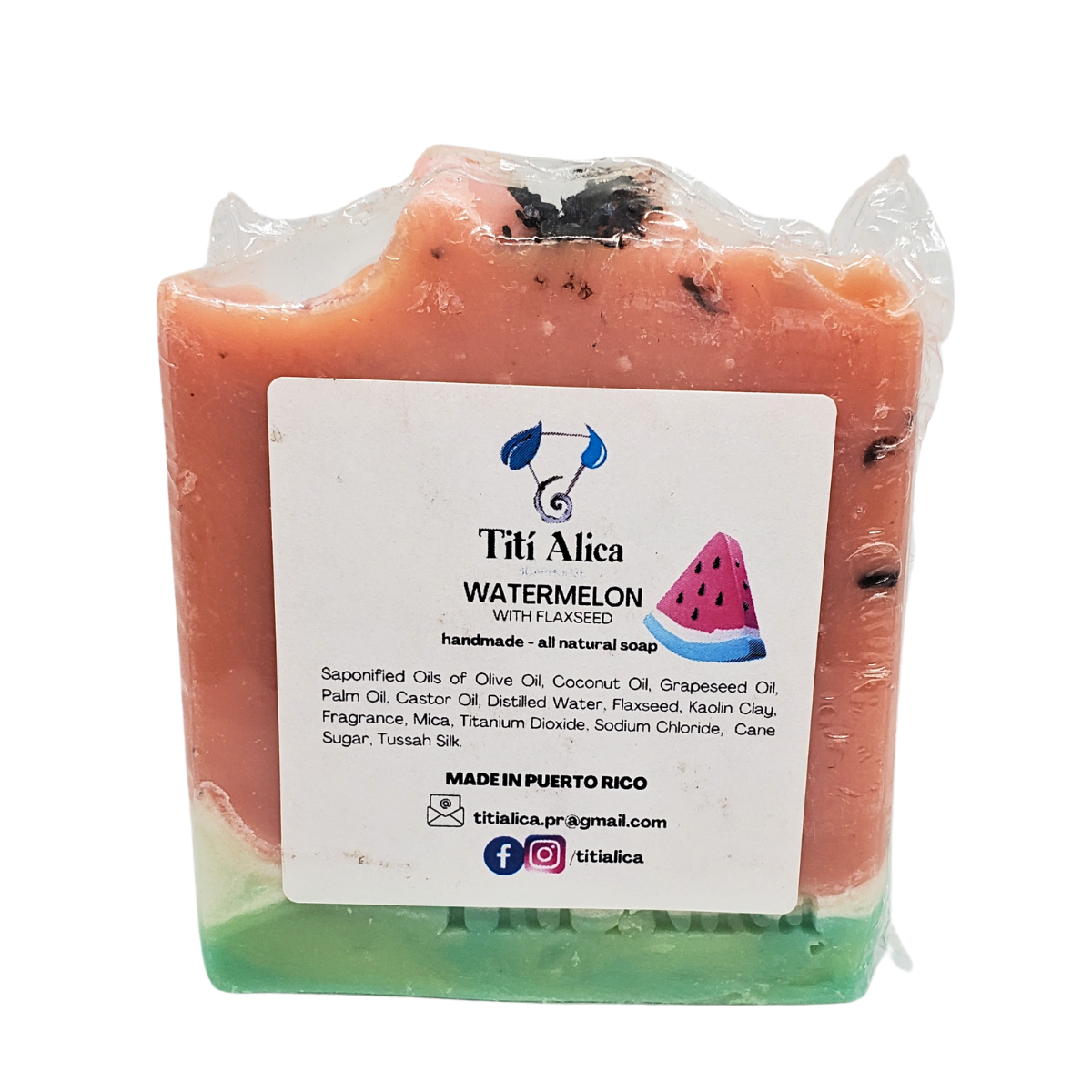 Watermelon Soap Bar